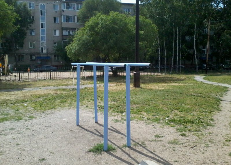 Площадка для воркаута в городе Хабаровск №2293 Маленькая Советская фото